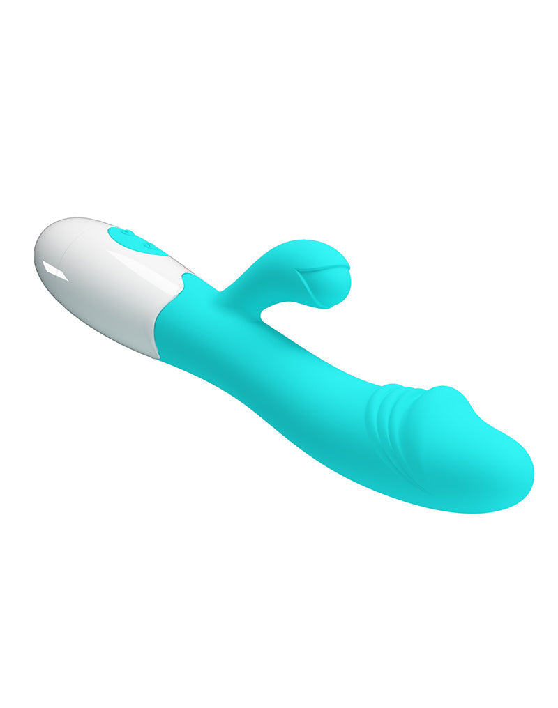 Pretty Love - Snappy - G-Spot Rabbit Vibrator - Turquoise-laced-up.nl