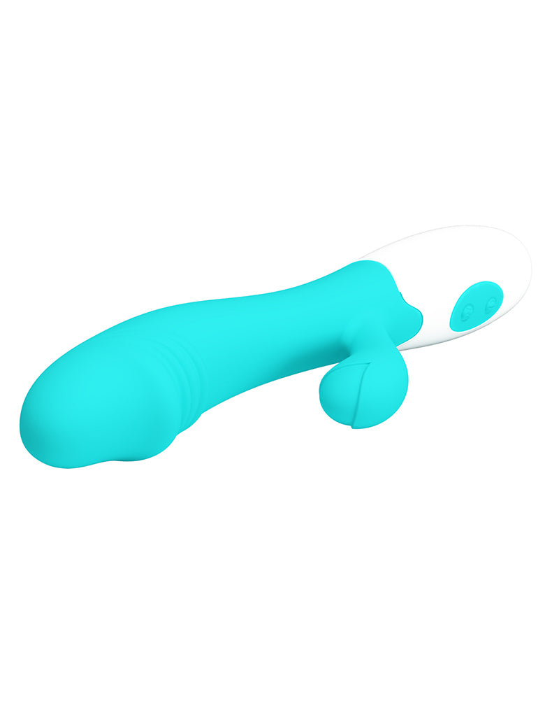 Pretty Love - Snappy - G-Spot Rabbit Vibrator - Turquoise-laced-up.nl