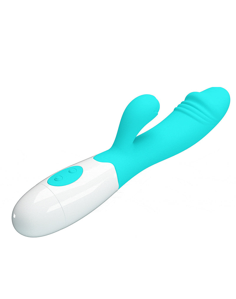 Pretty Love - Snappy - G-Spot Rabbit Vibrator - Turquoise-laced-up.nl