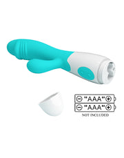 Pretty Love - Snappy - G-Spot Rabbit Vibrator - Turquoise-laced-up.nl