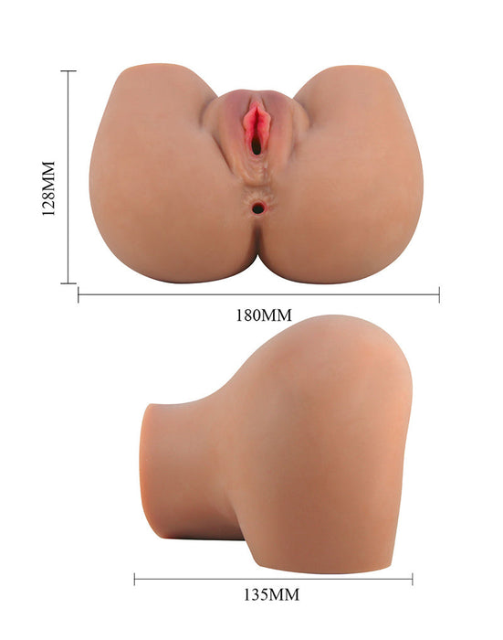 Crazy Bull Mila Vibrerende Masturbator - Dubbele Ingang TPR-Erotiekvoordeel.nl