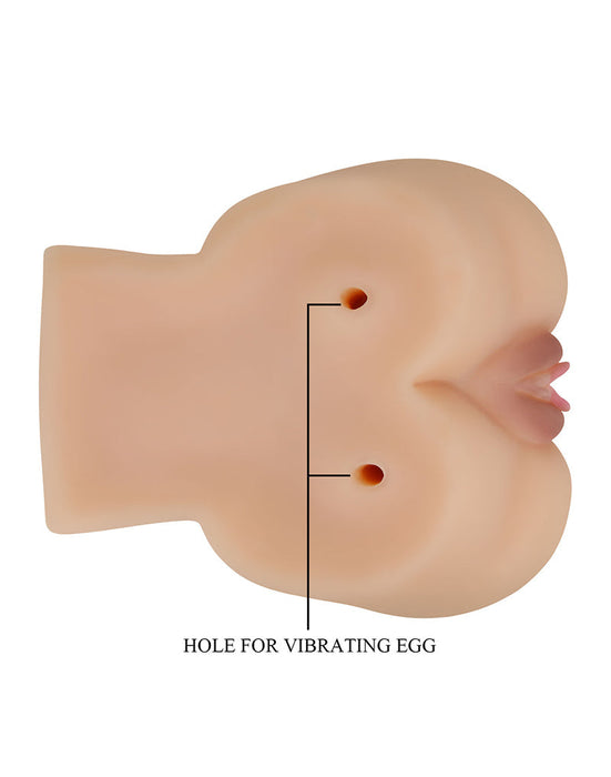 Crazy Bull Kylie Vibrerende Masturbator - Dubbele Ingang TPR-Erotiekvoordeel.nl