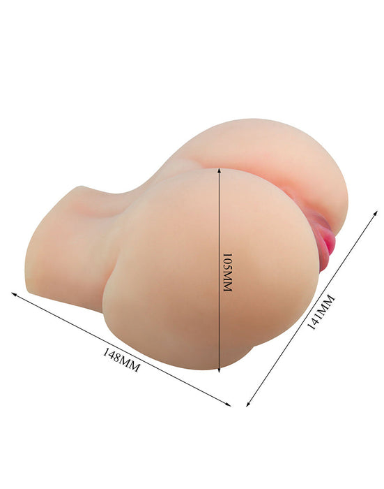 Crazy Bull Kylie Vibrerende Masturbator - Dubbele Ingang TPR-Erotiekvoordeel.nl