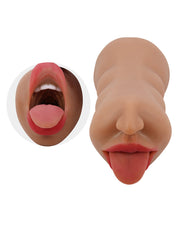 Crazy Bull - Sarah - Premium Masturbator met Twee Ingangen - Medium huidskleur-laced-up.nl