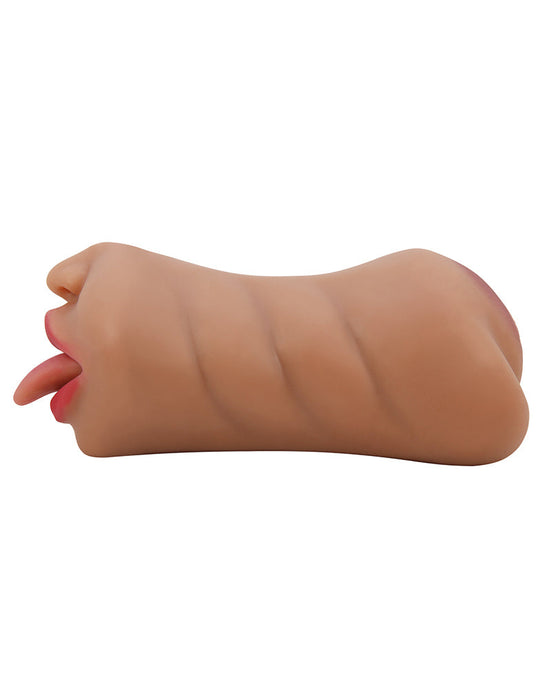 Crazy Bull - Sarah - Premium Masturbator met Twee Ingangen - Medium huidskleur-laced-up.nl