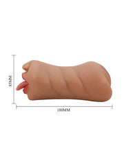 Crazy Bull - Sarah - Premium Masturbator met Twee Ingangen - Medium huidskleur-laced-up.nl