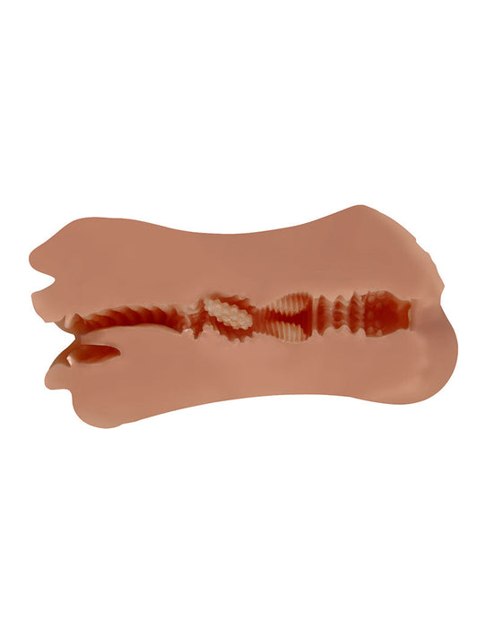 Crazy Bull - Zoey - Premium Masturbator met Twee Ingangen - Medium Huidskleur-Erotiekvoordeel.nl