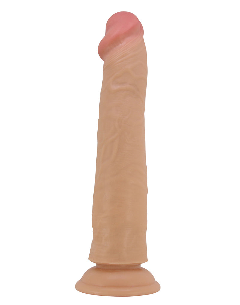 Pretty Love - Sharife - Sliding Skin Realistische Dildo 25,4 cm - Lichte Huidskleur-laced-up.nl