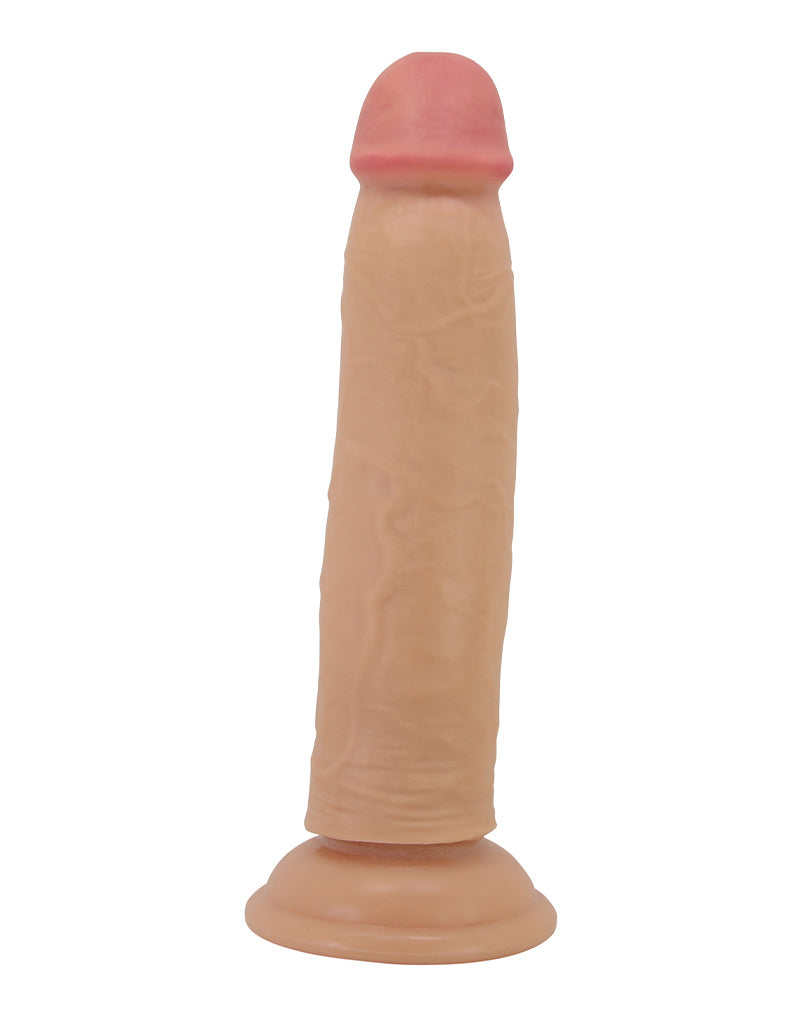 Pretty Love - Keon - Realistische Sliding Skin Dildo - 21,4 cm - Lichte Huidskleur-laced-up.nl