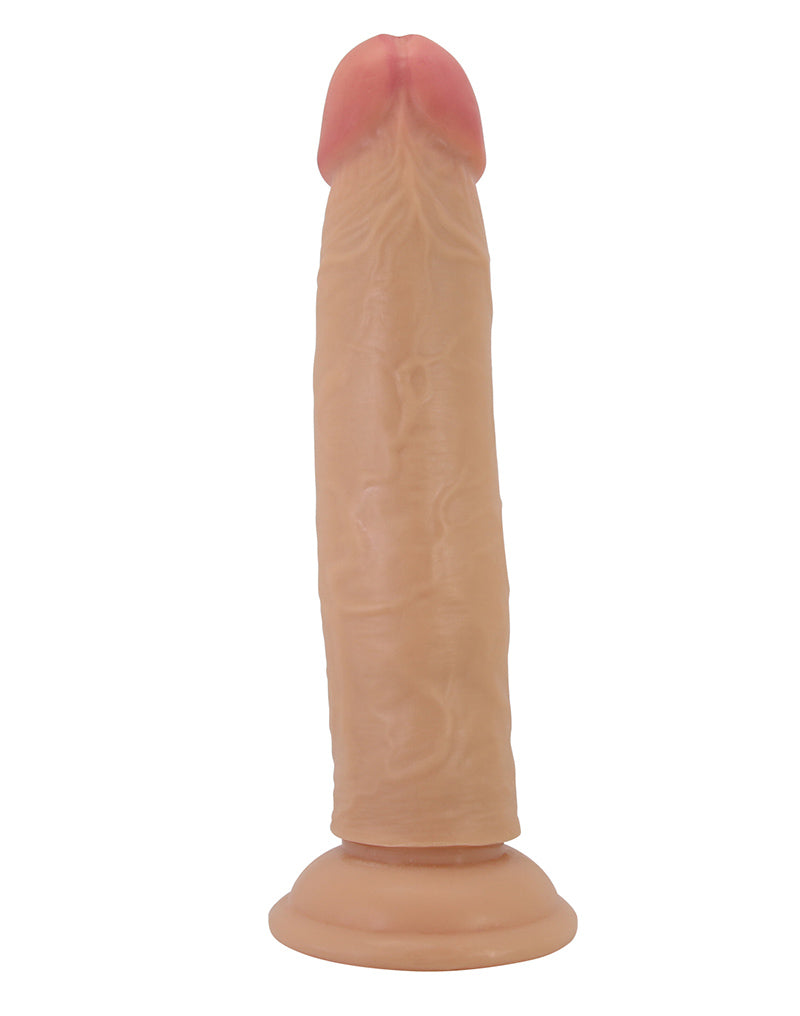 Pretty Love - Keon - Realistische Sliding Skin Dildo - 21,4 cm - Lichte Huidskleur-laced-up.nl