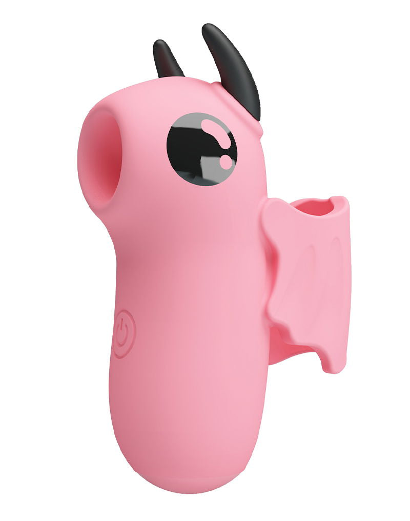 Pretty Love - Mini Fun Toys - Magic Devil - Vinger Vibrator - Roze-laced-up.nl