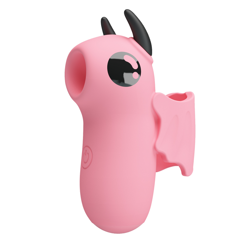Pretty Love - Mini Fun Toys - Magic Devil - Vinger Vibrator - Roze-laced-up.nl