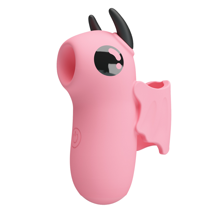 Pretty Love - Mini Fun Toys - Magic Devil - Vinger Vibrator - Roze-laced-up.nl