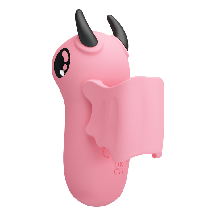 Pretty Love - Mini Fun Toys - Magic Devil - Vinger Vibrator - Roze-laced-up.nl