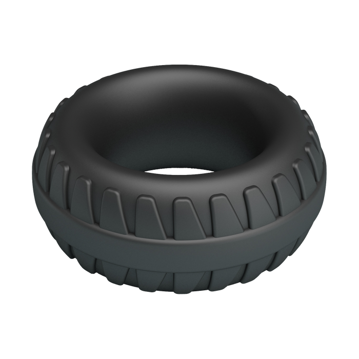 Crazy Bull - Dilson - Super Soft Siliconen Ring - Model 3 - Zwart-Erotiekvoordeel.nl