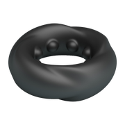 Crazy Bull - Daquez - Super Soft Siliconen ring - Model 4 - Zwart-laced-up.nl