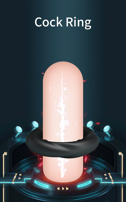 Crazy Bull - Daquez - Super Soft Siliconen ring - Model 4 - Zwart-Erotiekvoordeel.nl