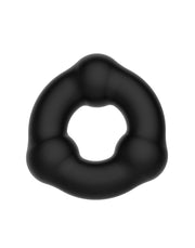 Crazy Bull - Super Soft Siliconen Ring - Model 7 - Zwart-laced-up.nl