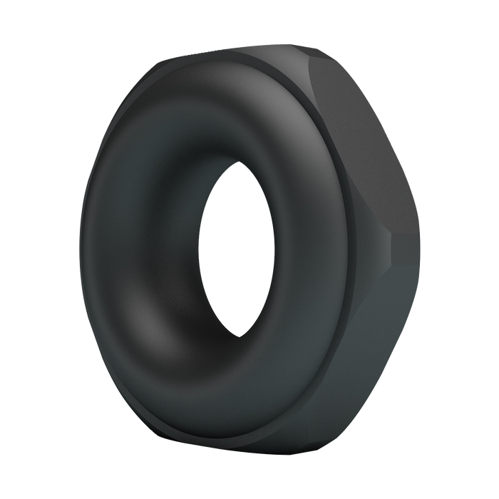 Crazy Bull - Jarvius - Super Soft Siliconen Cockring - Model 14 - Zwart