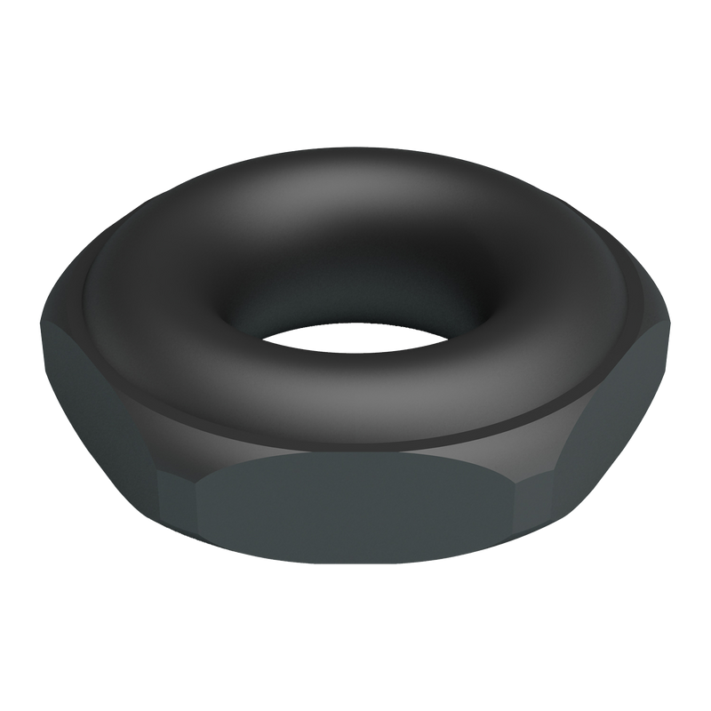Crazy Bull - Jarvius - Super Soft Silicone Cock Ring - Model 14 - Black
