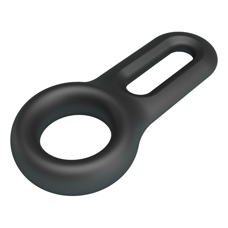 Crazy Bull - Oniel - Super Soft Silicone Cock Ring - Model 18 - Black
