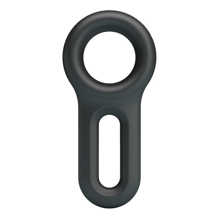 Crazy Bull - Oniel - Super Soft Siliconen Cockring - Model 18 - Zwart