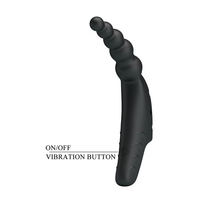 Pretty Love – Jordin – Leistungsstarker Fingervibrator – Schwarz