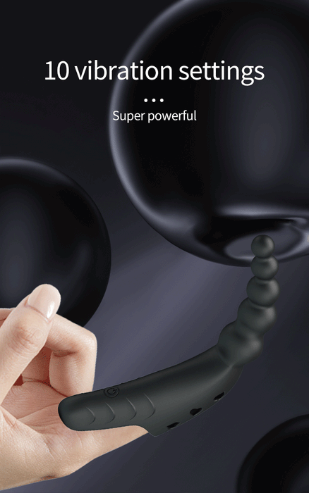 Pretty Love – Jordin – Leistungsstarker Fingervibrator – Schwarz