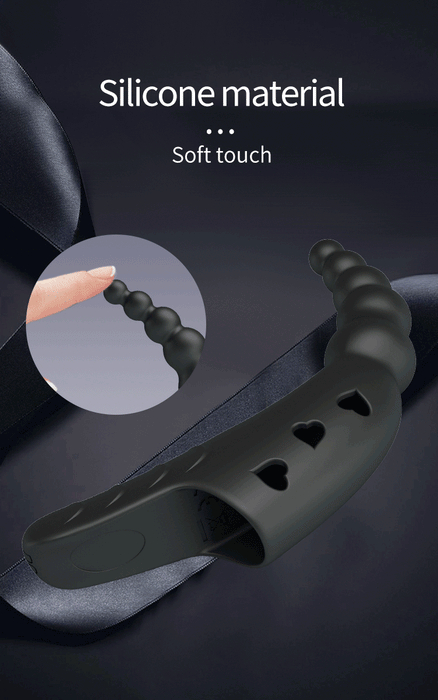 Pretty Love – Jordin – Leistungsstarker Fingervibrator – Schwarz