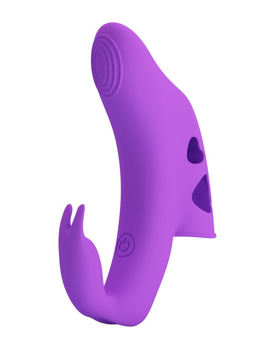 Pretty Love - Yenna - Krachtige Vinger Vibrator - Paars