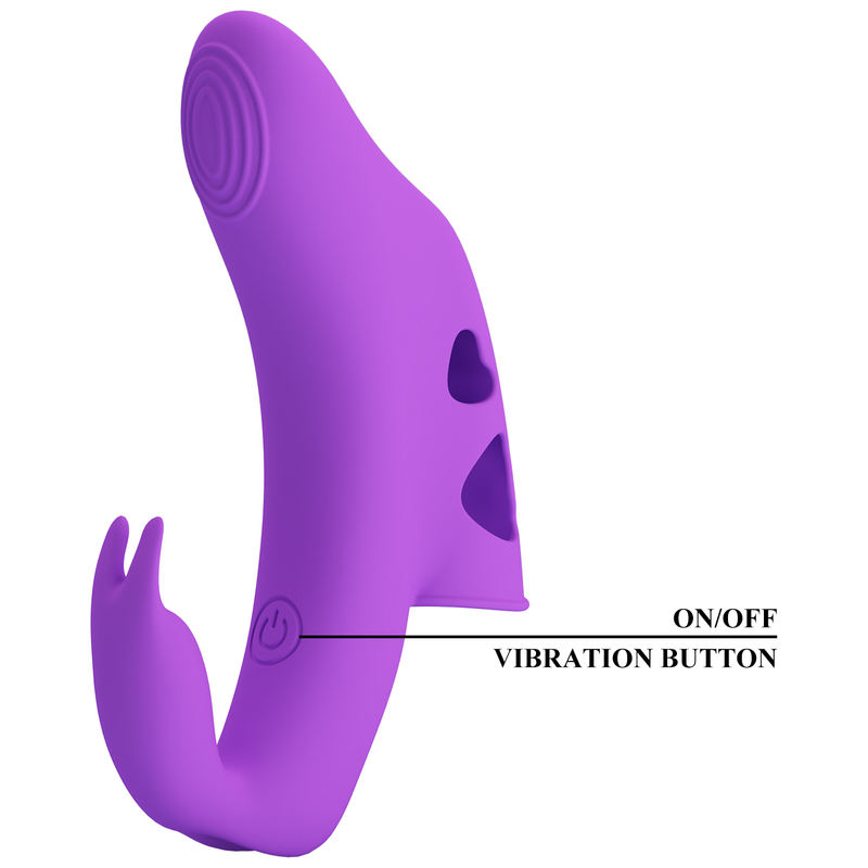 Pretty Love - Yenna - Krachtige Vinger Vibrator - Paars