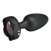 Pretty Love - Varian - Kleurveranderende lichtgevende vibrerende buttplug - Zwart-laced-up.nl