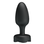 Pretty Love - Varian - Kleurveranderende lichtgevende vibrerende buttplug - Zwart-laced-up.nl
