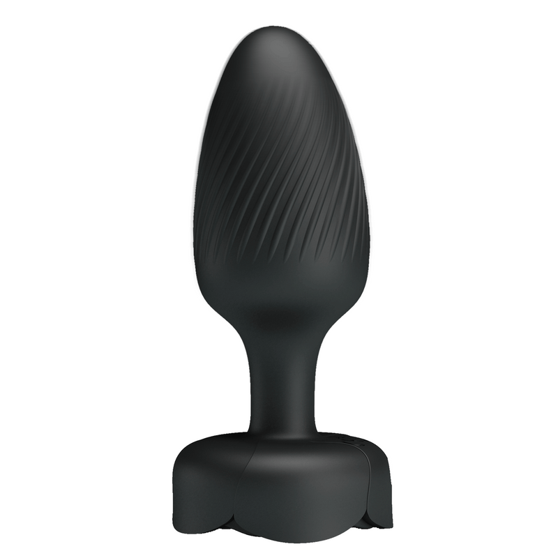 Pretty Love - Varian - Kleurveranderende lichtgevende vibrerende buttplug - Zwart-laced-up.nl