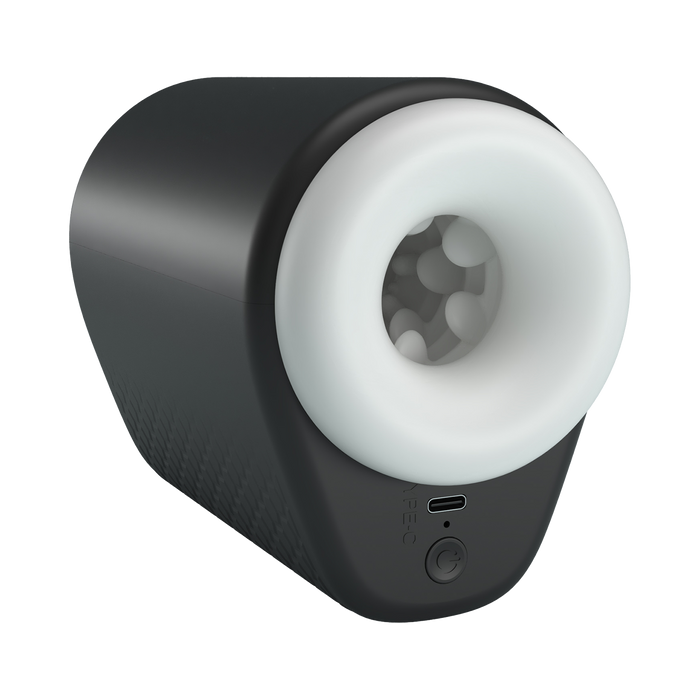 Pretty Love - DJ Girl - Thrusting Perfect Stroker - Stotende Masturbator - Zwart/Wit-Erotiekvoordeel.nl