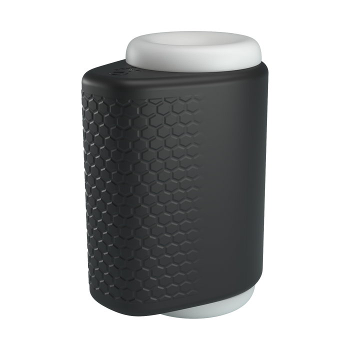 Pretty Love - DJ Girl - Thrusting Perfect Stroker - Stotende Masturbator - Zwart/Wit-Erotiekvoordeel.nl