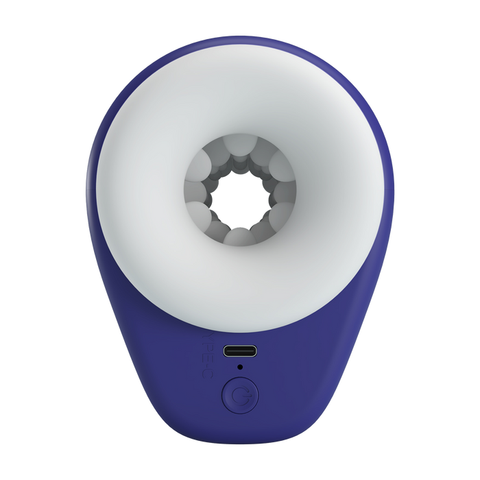 Pretty Love - DJ Lady - Squeezing Perfect Stroker - Blauw/Wit-Erotiekvoordeel.nl