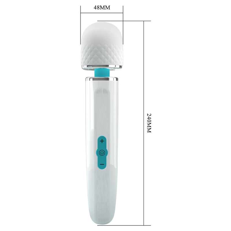 Pretty Love - Azlins - Massager - Wit/Blauw-laced-up.nl