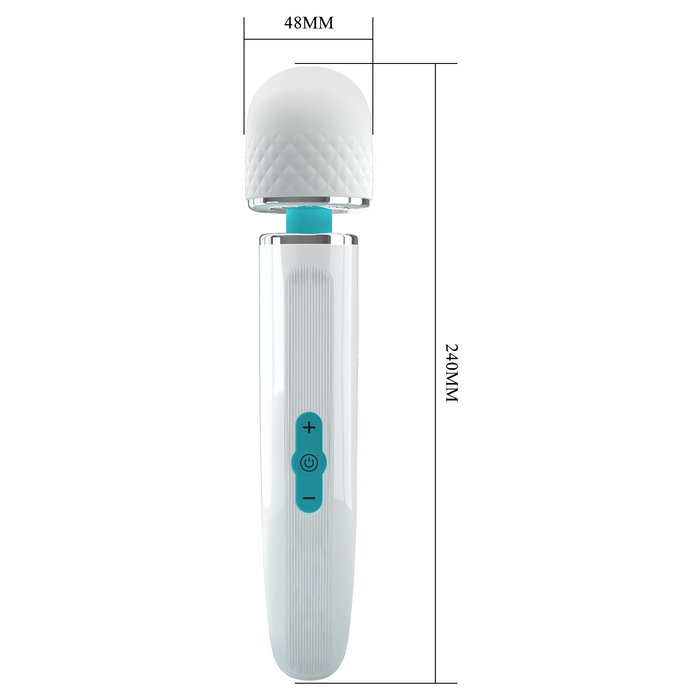 Pretty Love - Azlins - Massager - Wit/Blauw-Erotiekvoordeel.nl