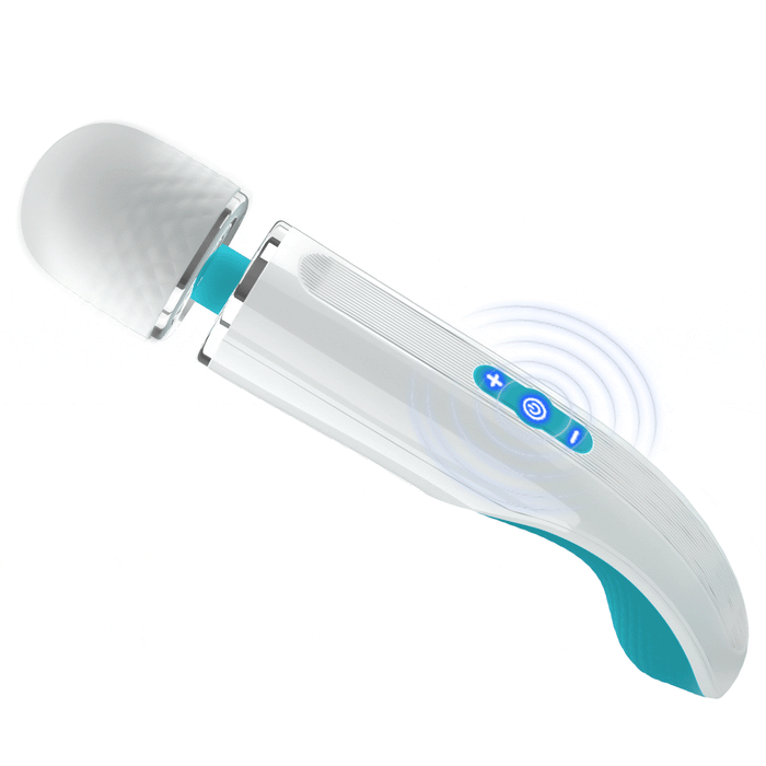 Pretty Love - Azlins - Massager - Wit/Blauw-Erotiekvoordeel.nl