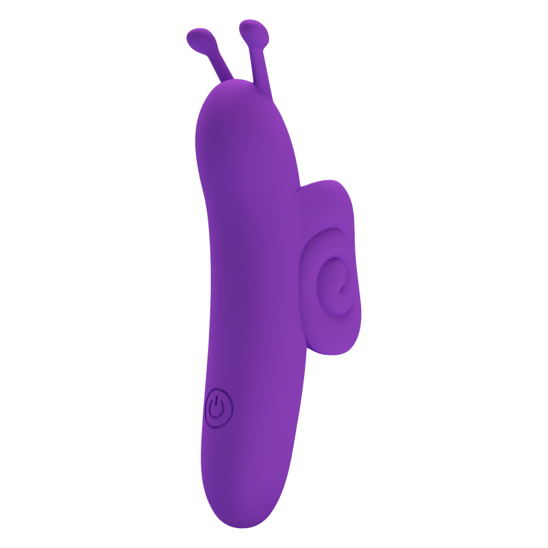 Pretty Love - Snail - Krachtige Vinger Vibrator - Paars-laced-up.nl