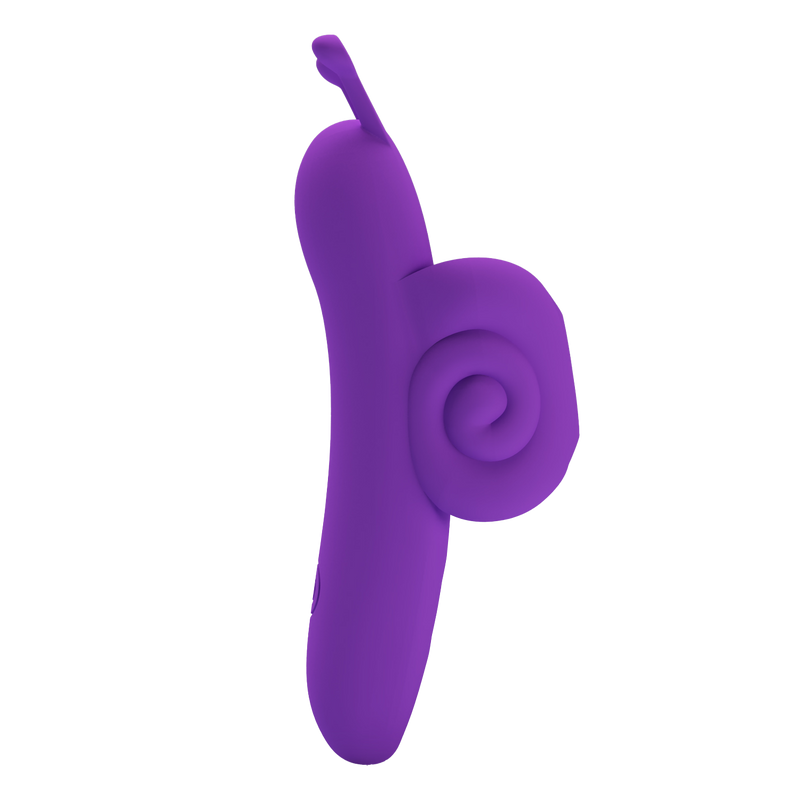 Pretty Love - Snail - Krachtige Vinger Vibrator - Paars-laced-up.nl