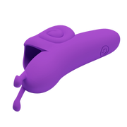 Pretty Love - Snail - Krachtige Vinger Vibrator - Paars-laced-up.nl