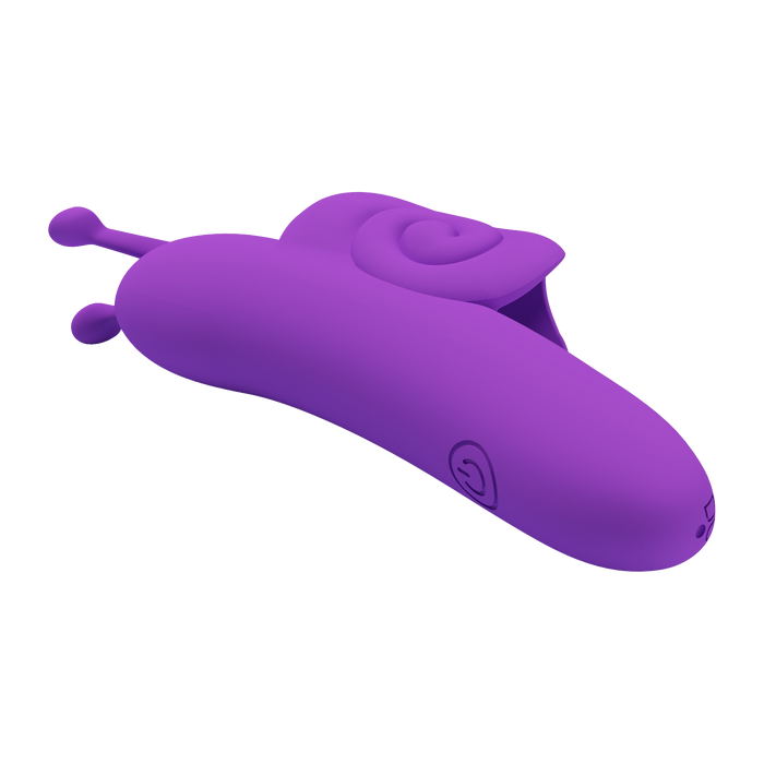 Pretty Love - Snail - Krachtige Vinger Vibrator - Paars-Erotiekvoordeel.nl