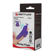 Pretty Love - Snail - Krachtige Vinger Vibrator - Paars-laced-up.nl