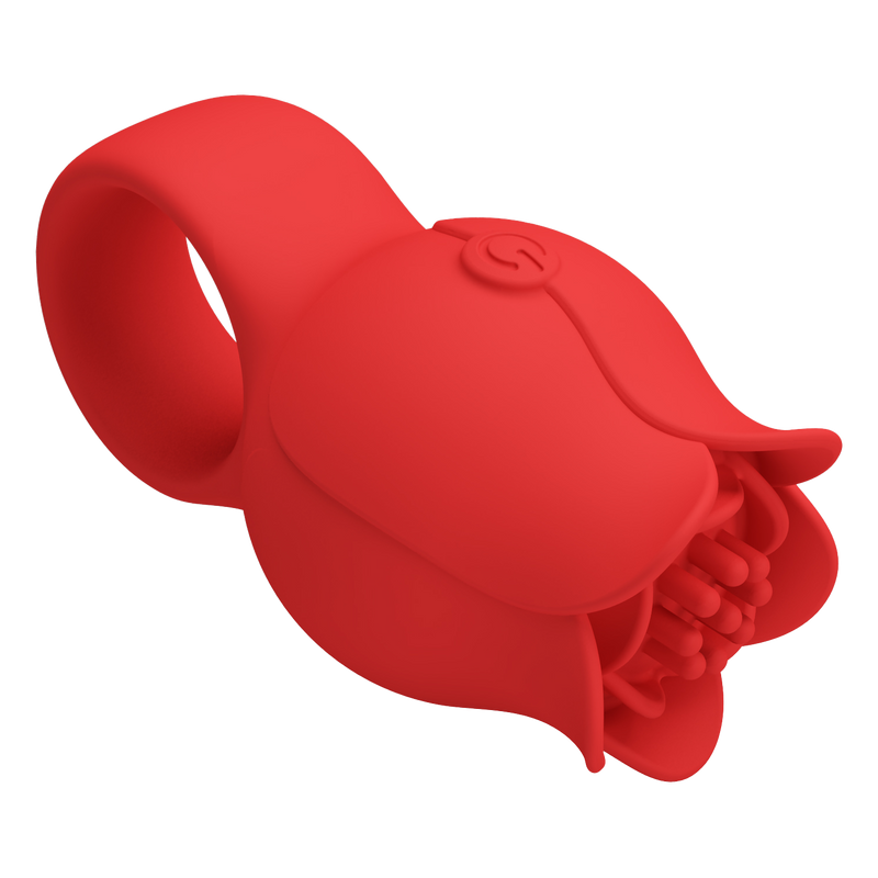 Pretty Love - Jae - Vinger Vibrator - Rood-laced-up.nl