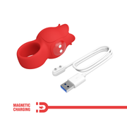 Pretty Love - Jae - Vinger Vibrator - Rood-laced-up.nl
