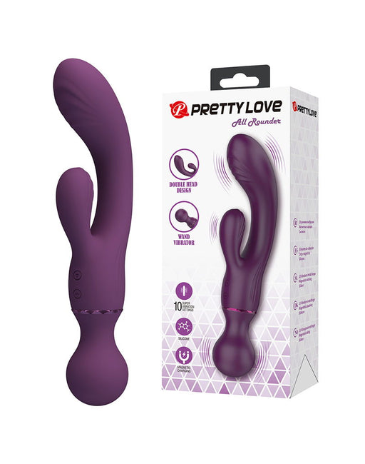 Pretty Love - Allrounder - Rabbit Vibrator - Paars-Erotiekvoordeel.nl