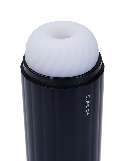 Svakom - Sam Neo Pro Connexion Series - Interactieve Masturbator - Met Verwarmingsfunctie - Blauw-Erotiekvoordeel.nl