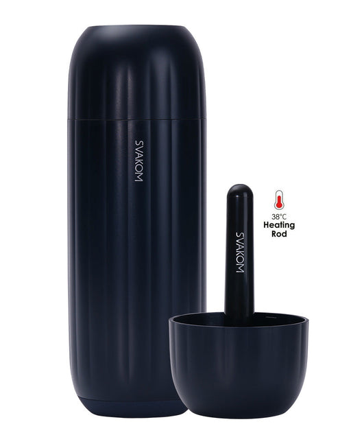 Svakom - Sam Neo Pro Connexion Series - Interactieve Masturbator - Met Verwarmingsfunctie - Blauw-Erotiekvoordeel.nl